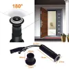 Cameras PEGATAH Door Eye Hole Security 1080P HD 1.7mm Lens Wide Angle FishEye CCTV Network Mini Peephole Door Wifi Camera P2P ONVIF