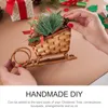 Dekoratif Çiçekler Noel Yapay İğneler Şubeleri Çelenk, DIY Çelenk için Zinnia