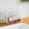 Boîtes de rangement Panier transparent de couleur unie simple et belle facile