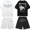 Trapstar Tracksuit Männer Shorts und T -Shirt -Set Herren Designer -Kleidung Trapstar Tracksan hochwertig gestickelt