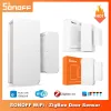 Intercom Sonoff DW2 WiFi/ Snzb04 ZigBee Window Deur Sensor Deur Open/ gesloten detectoren Ewelink App Notification Smart Home Security Alarm