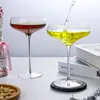 Verres à vin Cocktail Verre Gobblet Champagne Coupés avec tige de tige intérieure Clean STEM Varelle 1