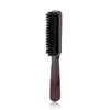 Men Beard Brush Wood Handle Boar Bristle Moustache Cleaning Brush Hairdressing Anti Static Barber Hair Styling Comb Shaving Tool