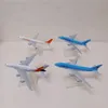 Korean Boeing B747 Airbus A380 Jeju Jin Tway Boeing B737 Seoul Busan Asiana Airbus A320 A380 Diecast Flugzeugmodellebene 16 cm 240328