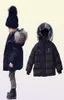 Retail 9 Colors Kids Winter Coats Boys Girls Luxe Designer Dikke CottonPadded Down Coat Baby Girl Jacked Jacked Jacket3756955