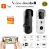 Doorbell Wideodzwonek WiFi kamera Tuya inteligentny dom bezprzewodowy dzwonek 1080P bez baterii kamera do drzwi dzwonek Night Vision aparta