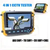 Afficher le testeur de caméra IV8W 8MP professionnel 5inch 8MP AHD TVI 4MP CVI Sécurité analogique Testeur CCTV Monteur VGA HDMI UTP Test de câble