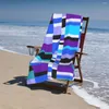 Towel Africa Stripe Beach Towels Pool Large Sand Free Microfiber Quick Dry Lightweight Bath Swim