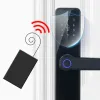 Blocco Tuya WiFi Electronic Smart Door Lock con impronta digitale biometrica / smart card / password / tastiera sblocco / cargo di emergenza USB / app