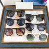 2024 Top Designers Designer de luxe masculin des lunettes de soleil féminin Style classique Round Toad Sun Glasse Network Female Rouge