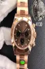 Rose Gold Top Clean Factory V11 Deluxe Watches Mens Mens Luxury Sapphire Ceramic Beze Chronograph Mechanical Watch Eta 4130 Mouvement 112933797