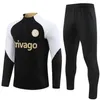 2024 2025 TODOTUS ZIYECH CFC Training Tracksuits 23 24 24 25 Jorginho Half Zip Tracksuit Football Sets