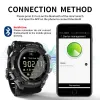 Montres Lokmat Sport Smart Watch Bluetooth Digital Men Clock Podomètre IP68 WaterProod Smartwatch Fitness Tracker pour iOS Android Phone