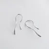 Dangle Earrings Exaggerated Curved Asymmetrical For Women Trendy Design Personality Irregular Metal Geometric Long Jewelry