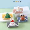 Towel Absorbent Cartoon Velvet Hand Towels Skin-friendly Christmas Year Bathroom Hanging Face Cute Gift Home Accessories