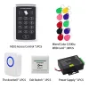 Kits stand -alone RFID Access Control Kits KITS TEYPAD 125kHz Deur Lock Controler Openner 1000gebruiker voor deurinvoer Beveiligingsbeveiligingssysteem