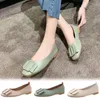 Casual Shoes For Women Shallow Flat Breathable Loafers Soft Bottom Mesh Ballet Pregnant Ladies Drving Single