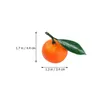 Party Decoration Fake Oranges Livselike Fruit Decorations Artificial Simulated Model Prop Fruits Simulation Decorative Home