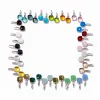 Orecchini ciondoli in stile caramelle di alta qualità 23 colori Crystal Drop Earrings for Women Fashion Jewelry DE003