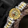 37 Sargento de venta en caliente Reloj multifuncional, estilo de tiempo deportivo luminoso hueco, reloj de cuarzo masculino 15
