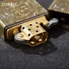 Authentic Zorro Retro High-end Waterproof Sealed Armor Constantine Kerosene Lighter Heavy Duty Metal Without Gasoline Lighter Men's Gift