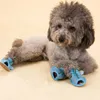 Vêtements pour chiens Mesh Sows Breathable Sandals Non Slip Protecteurs Femelle Réglable Feme pour les produits de chiot pour petits animaux de compagnie