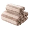 Towel Drop Bath Shower Towels Soft Face Set For Adult Kids 70x140cm 34x74cm Toalla Serviette De Plage 2pc