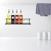 Keukenopslag 1 set douche organizer hangen grote capaciteit roestvrij badkamerrek