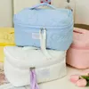 Storage Bags High Capacity Candy Cute Bag For Travel Portable Soft Flower Handheld Makeup Women