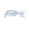 Lures Corgus de crankbaits non peints vierges de pêche carrés Bill Bill Goldfish Crankbait Blanks Nude Fishing Lure Lure Blanks Set 5pcs / Lot