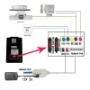DOORBELLS IP WIFIビデオドアベルカメラインターコムシステム1080P HDワイヤレスIRRFID電気ロックホームセキュリティオーディオビデオドアフォンキット