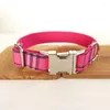 Dog Collars Collar And Leash Set With Bow Tie Pretty Red Plaid Big Small Dog&Cat Pet Accessories