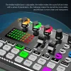 Akcesoria F998 Bluetooth Card Mikser Studio Studio Telefon Komputer Live Audio Mixer PC Voice Mieszanie Wzmacniacz konsoli