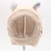 Appareils à chien tricot chapeau hiver chaude chiot CAP MODE DESIGNANTS OEUR BONIGNE POUR ANT