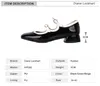 Lässige Schuhe Mode Frauen Mary Jane Flats Ladies flache Mund Squarez