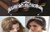 Rose Gold Wedding Bridal Crown Queen Crystals Royal Crystal Wedding Crowns Kamienna opaska na głowę złoto maskarada urodzinowa Tiar6909904