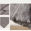 Одеяла бросайте одеяло для дивана диван -кровать декоративное вязаное домашнее текстиль уютный легкий постельный тел. Текстурированный лист