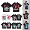 Marca alla moda Hellstar Shirts Designer Tshirt Black Hellstar maglietta sciolta hip hop High Street tops