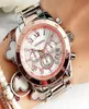 Projektanci mody marki stal stal różane złoto etui Women039s Watch Watch Ladies Wrist Watches Prezent dla kobiet na rękę 2739924