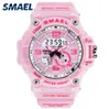 Smael Woman Watches Sports Outdoor LED -klockor Digital Clocks Woman Army Watches Military Big Dial 1808 Women Watch Waterproof7253720