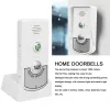 Sonnettes de portes sans fil Connecteurs de portes 1000m Distance excellente Chip White Voice Interphone Doordes de portes pour Homes Hotels Villas Usine