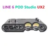 Accessori Line6 POD Studio UX2 portatile Dureble Rocksolid Interface Audio Home Studio Registrazione 44.1/48 kHz 16/24 bit