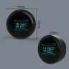 Detector WiFi Natural Gas Sensor Tuya Smart Alarm Gaslekkage Detector Brandbeveiliging Digitale LCD -temperatuurdisplay voor thuiskeuken