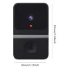 Sonnette de porte de porte WiFi Video Smart Home Home sans fil Caméra de sécurité Porte de la caméra de sécurité 100 °