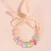 Dog Apparel Pet Cute Fashion Personality ABS Star Beaded Necklace Collar 2024 Cat And Princess Wedding Jewelry Accessories Supplies