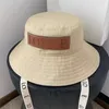 Des chapeaux de seau de dessins d'été luxurys jietou couple le chapeau de pêcheur peut être attaché avec un chapeau de bassin chapeau de soleil voyage de loisirs