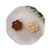 Baking Moulds 50-63g Mid-Autumn Festival Cartoon Mooncake Mold Chinese Flower Shape Mung Bean Cake Hand Pressed Pastry