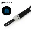 Paracord luminosi perle a coltello a sospensione Accessori portachiavi Accessori di moda ombrello corda paracord