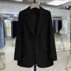 Ternos femininos de grife blazer jaqueta luxuosa capa esbelta Terno de capa de primavera preta branca moda de outono de outono temperamento casaco de alta qualidade para mulheres roupas femininas