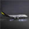 1/160 Skala B747 Korean AirAsia W Type LED DATAST DIECAST PLAX HESSIN PLANE MODELL FÖR KOLLECKNING OCH GÅVNING 240328